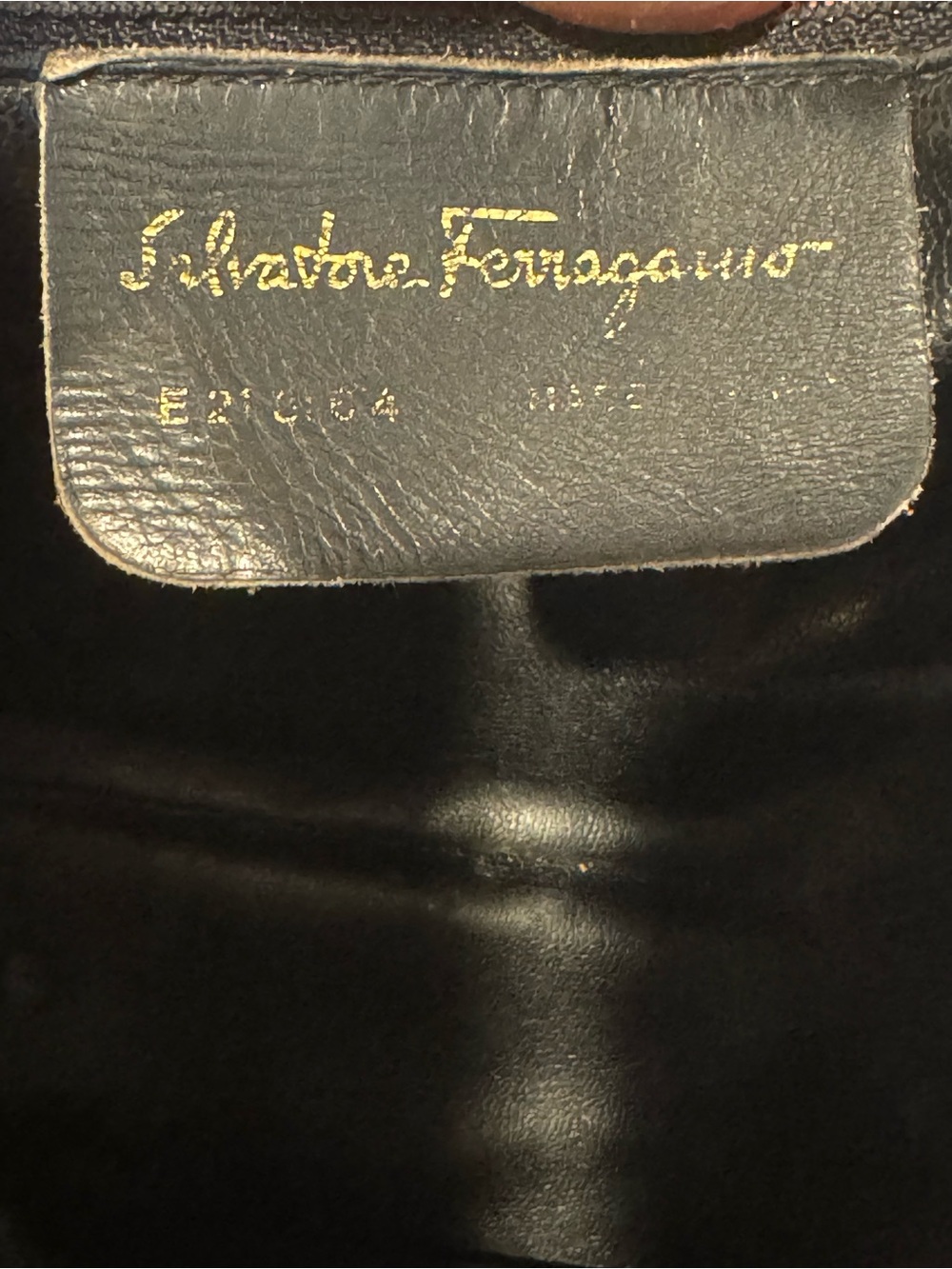 Salvatore Ferragamo Vintage Leather Shoulder Bag - Restoration Project